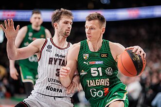 Augustas Marčiulionis ir Arnas Butkevičius, LKL rungtynės: Kauno „Žalgiris“ – Vilniaus „Rytas“ Augustas Marčiulionis ir Arnas Butkevičius, LKL rungtynės: Kauno „Žalgiris“ – Vilniaus „Rytas“