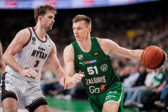 Augustas Marčiulionis ir Arnas Butkevičius, LKL rungtynės: Kauno „Žalgiris“ – Vilniaus „Rytas“