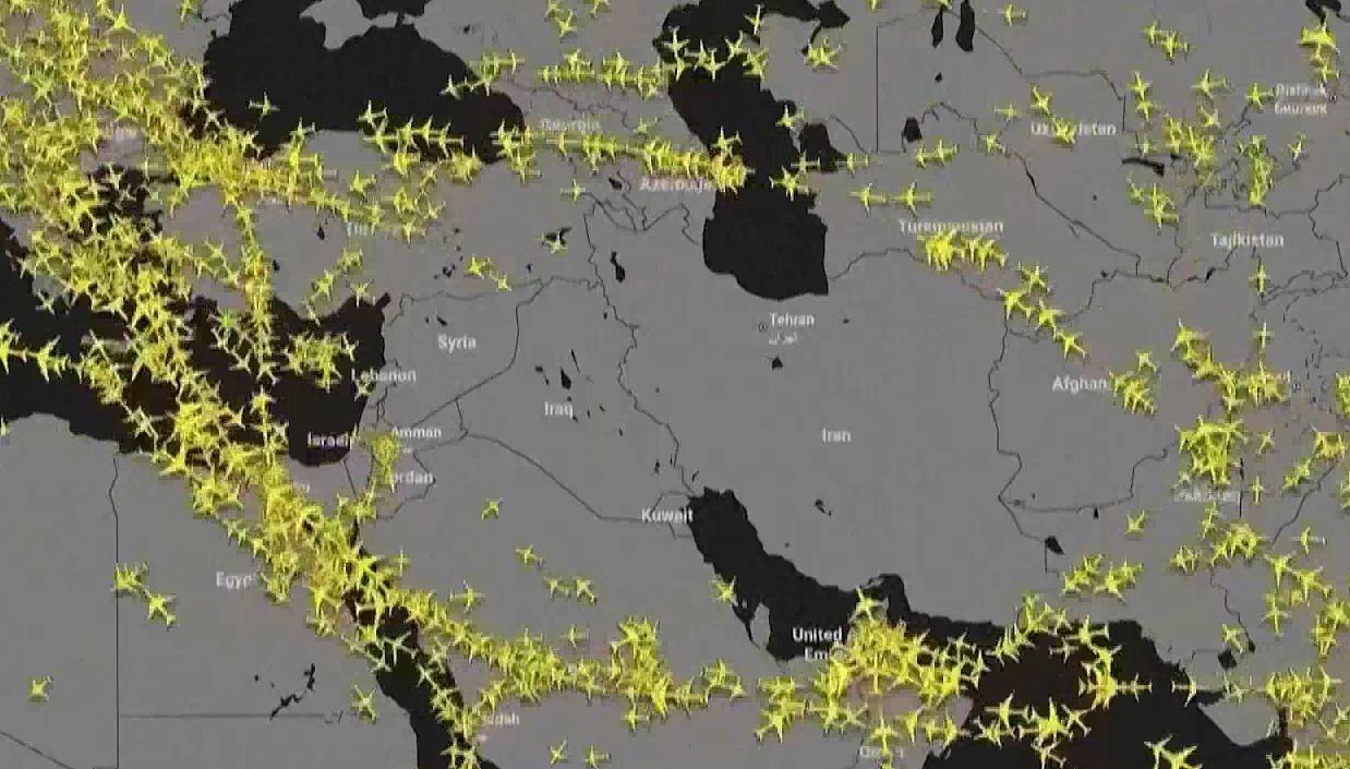 „Flightradar24“ „Flightradar24“
