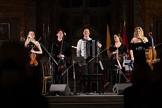 Martyno Levickio koncertas Palazzo Colonna rūmuose Romoje