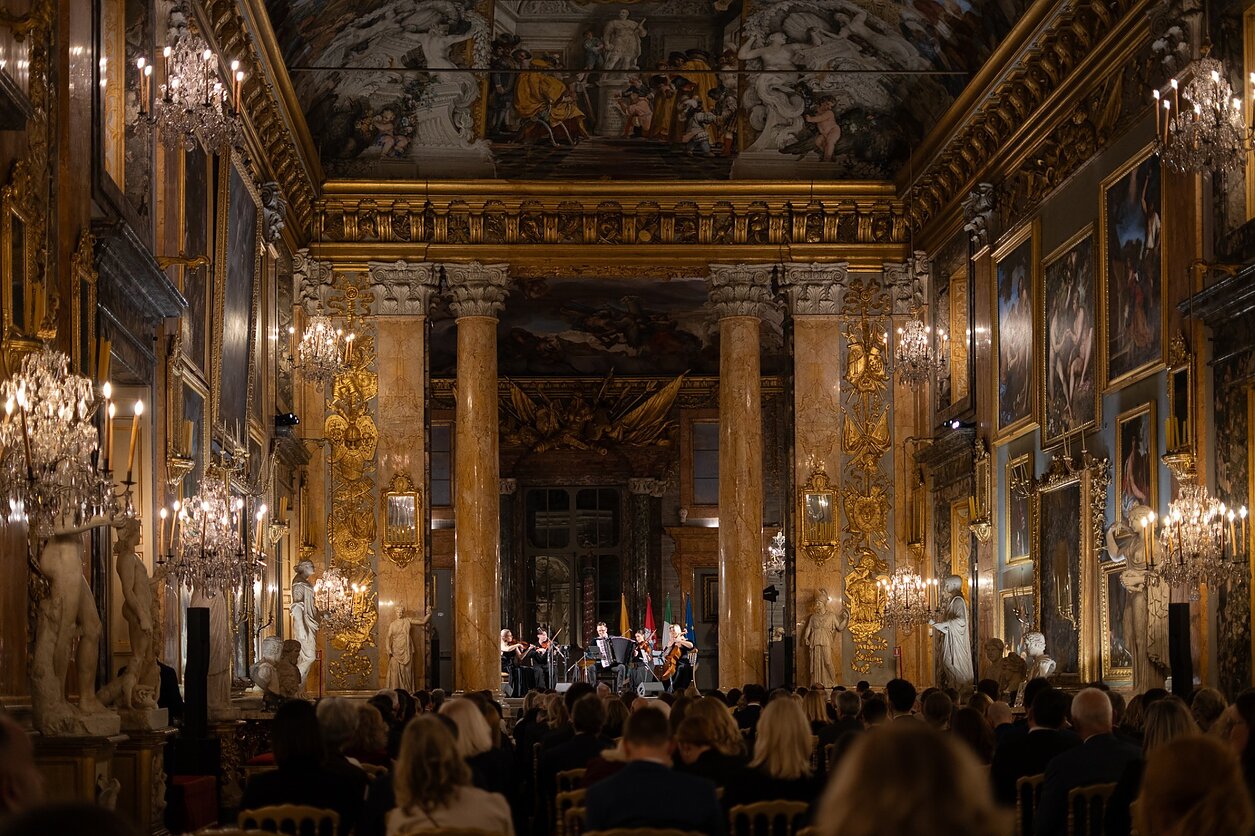 Martyno Levickio koncertas Palazzo Colonna rūmuose Romoje