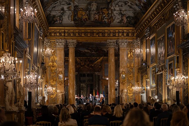 Martyno Levickio koncertas Palazzo Colonna rūmuose Romoje