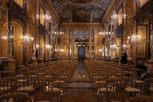 Martyno Levickio koncertas Palazzo Colonna rūmuose Romoje