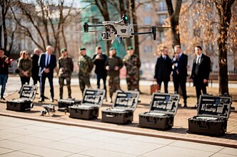 Philip Morris International has donated seven drone systems to the government