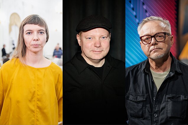 Lina Lapelytė, Rimantas Kmita, Darius Meškauskas