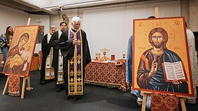 Богослужение в Литовском экзархате