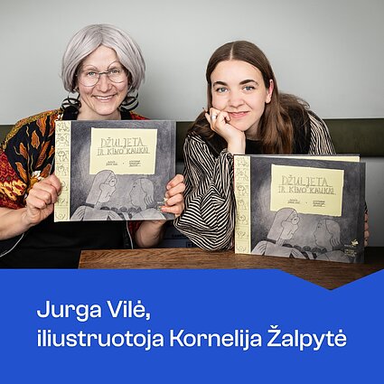 Vaikams knygą apie kiną parašiusi Vilė: knygose grįžtu prie kino, kurio man taip ilgu