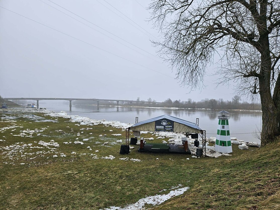 Potvynis Šilutės rajone. Rusnė Potvynis Šilutės rajone. Rusnė