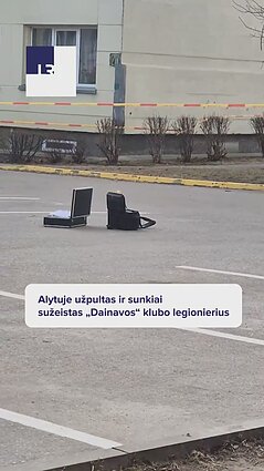 Alytuje užpultas ir sužeistas „Dainavos“ klubo legionierius