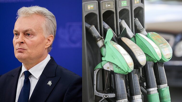 Nausėda siūlo remtis Belgijos pavyzdžiu: degalų kainų lubos būtų nustatomos kasdien