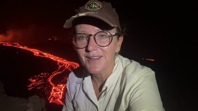 Per plauką nelaimės Etiopijos ugnikalnyje išvengusi Eglė: atsivėrė pragaro vartai