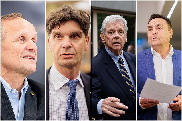 Rimas Jankūnas, Ignas Vėgėlė, John Coale, Petras Gražulis