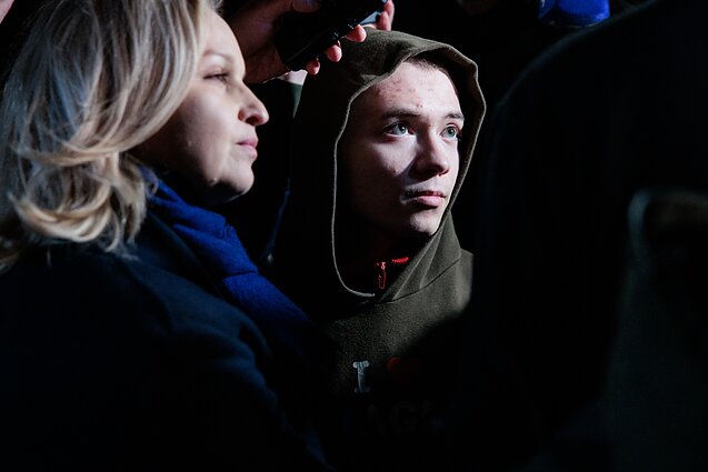 Į Lietuvą atvyko iš Baltarusijos paleisti politiniai kaliniai Į Lietuvą atvyko iš Baltarusijos paleisti politiniai kaliniai