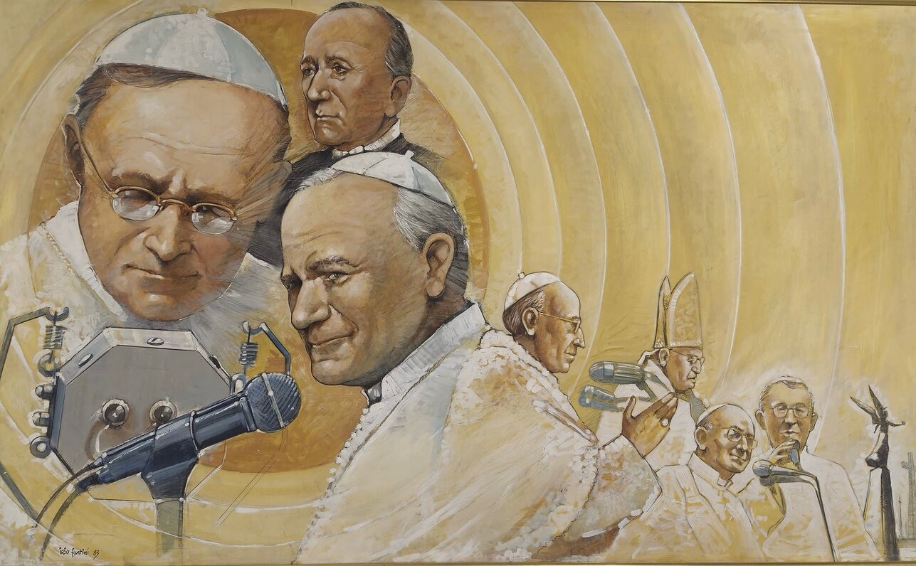 Gulielmo Marconi, wynalazca radia z papieżami
