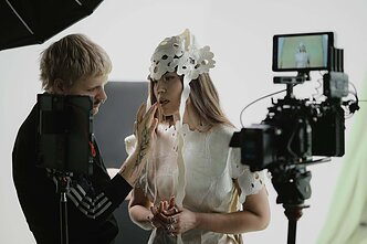 Evgenyos Redko klipo filmavimo akimirka