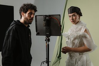 Evgenyos Redko klipo filmavimo akimirka
