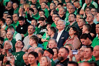 Gitanas Nausėda ir Diana Nausėdienė. Eurolyga: Kauno „Žalgiris“ – Madrido „Real“ Gitanas Nausėda ir Diana Nausėdienė. Eurolyga: Kauno „Žalgiris“ – Madrido „Real“