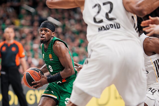 Sylvainas Francisco. Eurolyga: Kauno „Žalgiris“ – Madrido „Real“ Sylvainas Francisco. Eurolyga: Kauno „Žalgiris“ – Madrido „Real“