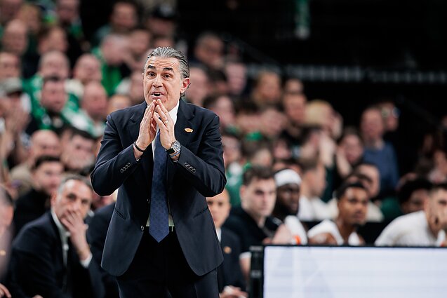 Sergio Scariolo. Eurolyga: Kauno „Žalgiris“ – Madrido „Real“ Sergio Scariolo. Eurolyga: Kauno „Žalgiris“ – Madrido „Real“