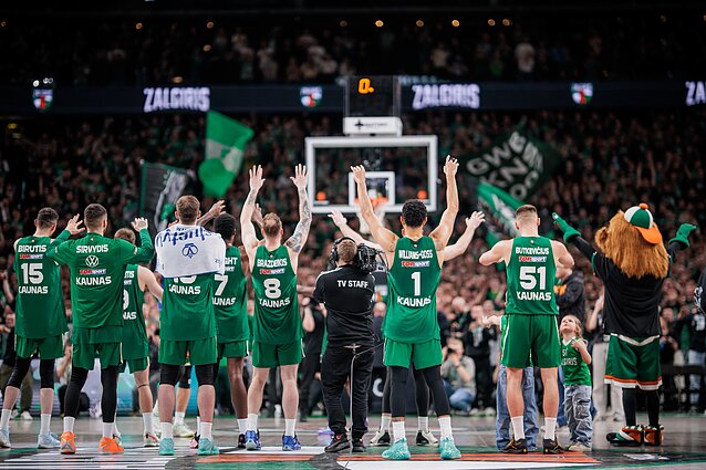 Eurolyga: Kauno „Žalgiris“ – Madrido „Real“ Eurolyga: Kauno „Žalgiris“ – Madrido „Real“