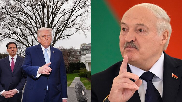 Trumpas svarsto pakviesti Lukašenką į JAV: „Mes su juo labai gerai sutariame“