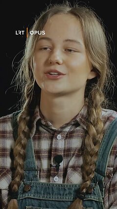 Cikle LRT OPUS JAUNATIS – dainininkė ir dainų autorė Barbora Matuzaitė