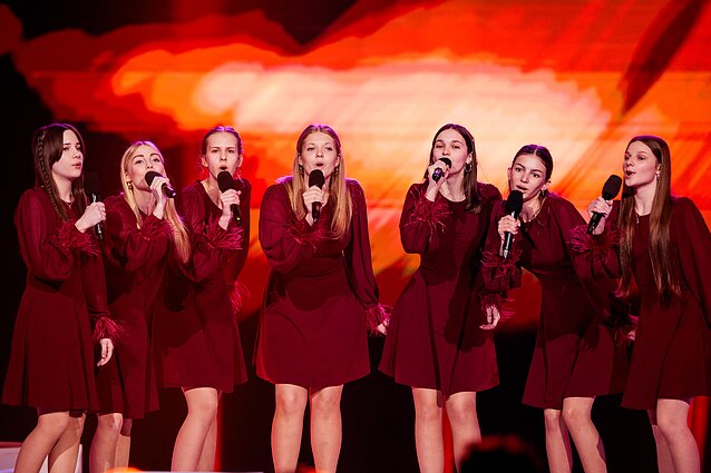 Dainų dainelė 2026. Merginų vokalinis ansamblis – „Java Jive“