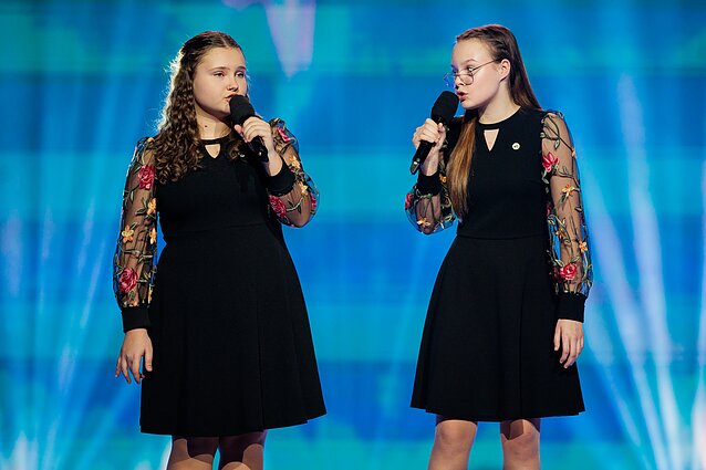 Dainų dainelė 2026. Merginų vokalinis duetas Beata Balnevičiūtė ir Melita Laučinavičiūtė – „Angelas“