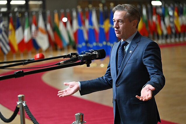 Slovėnijos ministras pirmininkas Robertas Golobas