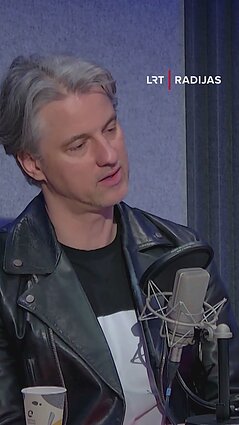 Vytautas Rumšas apie erotines scenas su Jurkute: nebuvo lengva