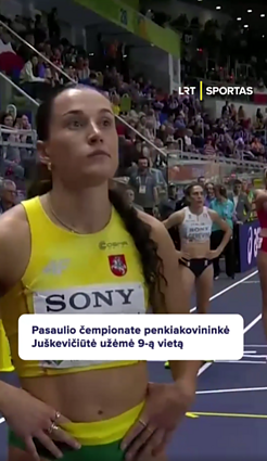 Čempionate Juškevičiūtė pasiekė geriausius asmeninius sezono rezultatus