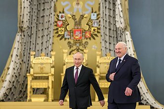 В. Путин и А. Лукашенко