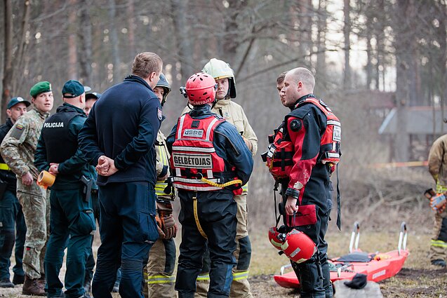 Varėna district incident: drone believed to have flown in and exploded
