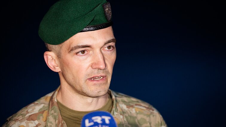 Majoras Gintautas Ciunis: naktį kariuomenė drono nefiksavo, jo nepastebėjo ir pasieniečiai
