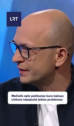 Mačiulis apie pakilusias kuro kainas: Lietuva nepajautė jokios problemos