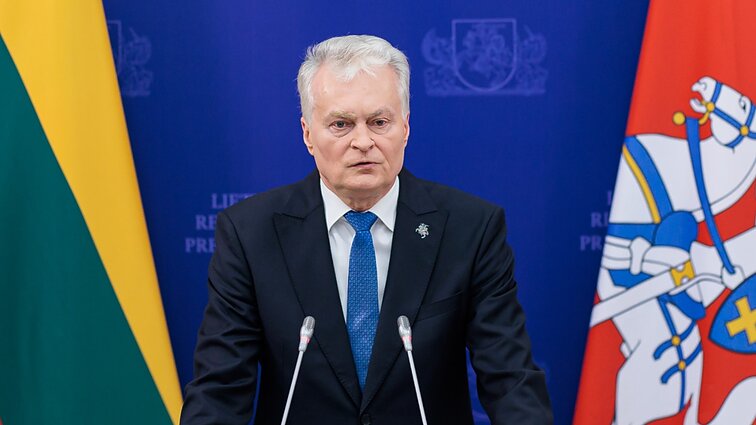 Nausėda apie drono incidentą ir oro gynybą: lenktyniaujame su laiku