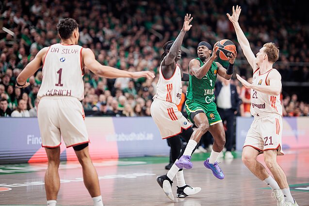 Eurolyga: Kauno „Žalgiris“ – Miuncheno „Bayern“ Eurolyga: Kauno „Žalgiris“ – Miuncheno „Bayern“