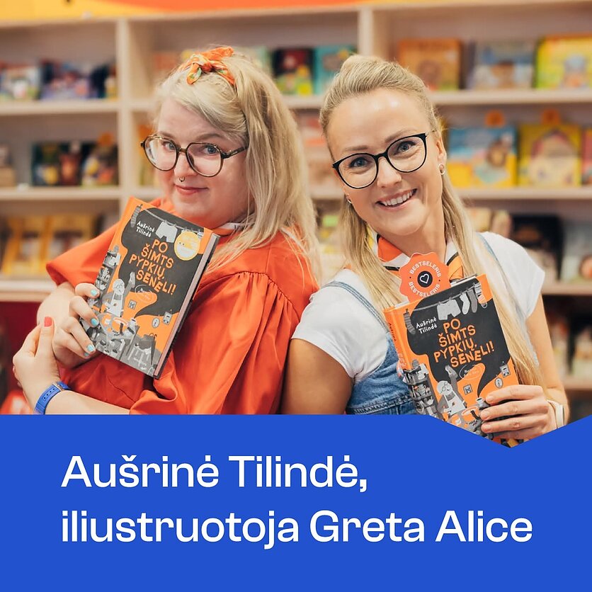 Manto Golubevo nuotr., Rašytoja Tilindė: noriu vaikams akcentuoti, kad ne visi turi mokėti elgtis su ginklais