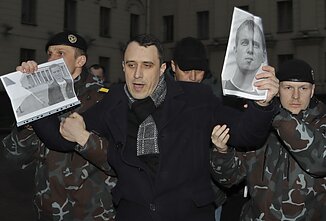 Белорусский политик, бывший политзаключенный Павел Северинец