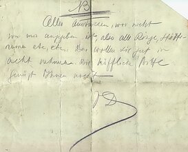 1917 m. leidyklos „Kummerly & Frey“ darbuotojams skirtas griežtas V. Daumanto paaiškinimas, surašytas ant Vytauto Didžiojo laikų Lietuvos imperijos, plytinčios nuo Baltijos iki Juodosios jūros, žemėlapio korektūrų: „N[ota] B[ene]. Visa, kas išbraukta, kas <…> mano nurodyta, taip pat visi apskritimai, miestų pavadinimai ir t .t., ir t. t. – į tai atidžiai atkreipkite dėmesį. Vien mandagaus prašymo Jums neužtenka.“ Saugoma Lietuvos nacionaliniame muziejuje, šiuo metu eksponuojama Nacionalinio M. K. Čiurlionio dailės muziejaus parodoje „Prisiekęs“