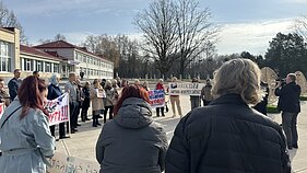 Protestas dėl sąvartyno taršos Kazokiškėse