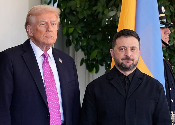 D. Trumpas, V. Zelenskis D. Trumpas, V. Zelenskis