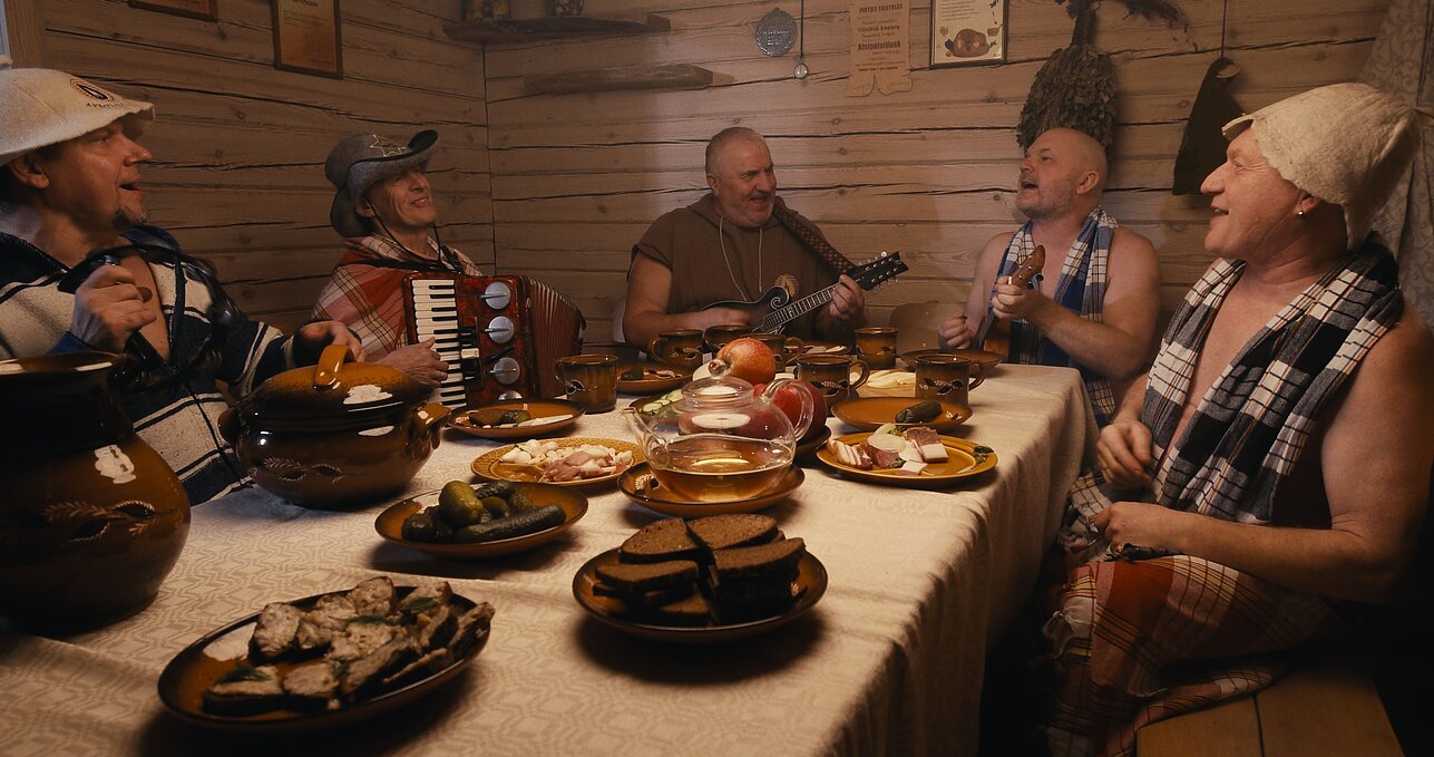 Grupių „16 Hz“ ir „Jonis“ klipo filmavimo akimirka Grupių „16 Hz“ ir „Jonis“ klipo filmavimo akimirka