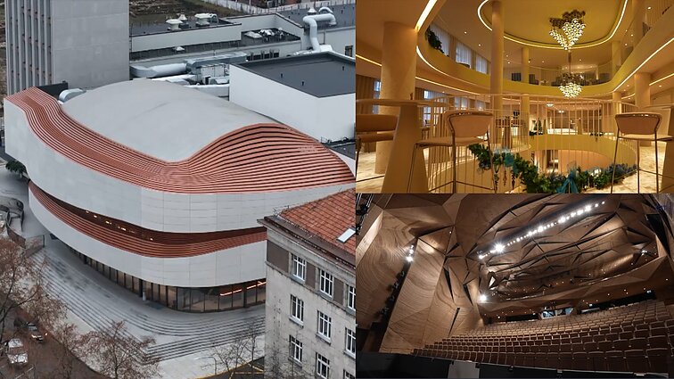 Prabanga ir jaukumas viename: Klaipėdos valstybinis muzikinis teatras išsiskiria modernumu