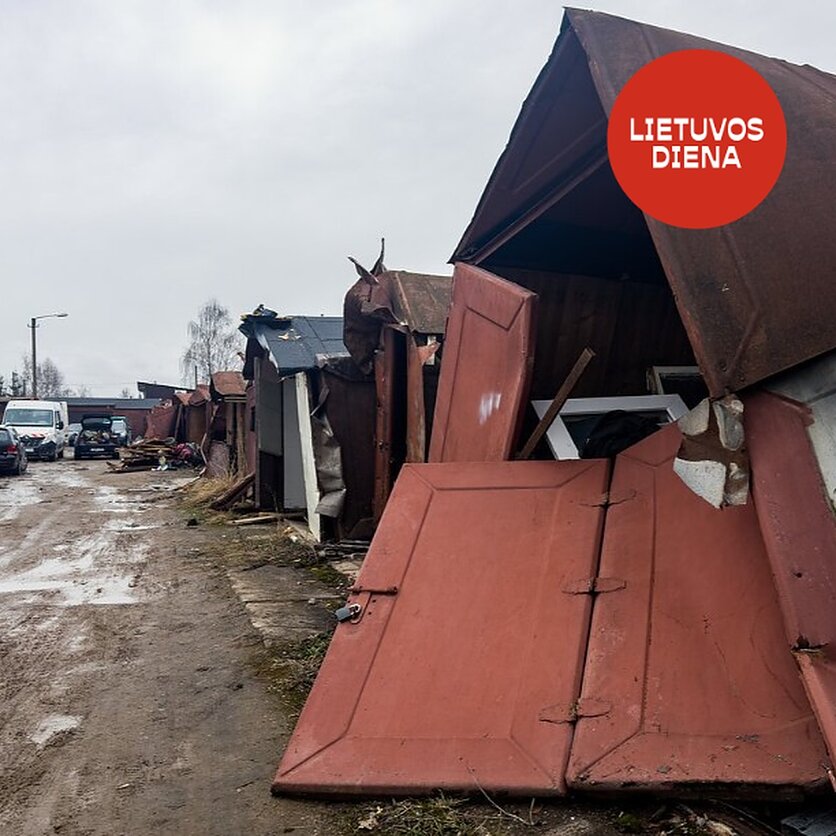 K. Aleknavičės / LRT.lt nuotr., Savininkai apie Kaune nušluotus metalinius garažus: civilizuotam pasauly taip nedaroma
