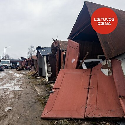 Savininkai apie Kaune nušluotus metalinius garažus: civilizuotam pasauly taip nedaroma