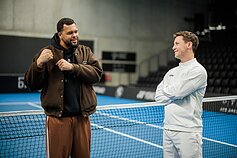 Jo-Wilfriedas Tsonga ir Ričardas Berankis