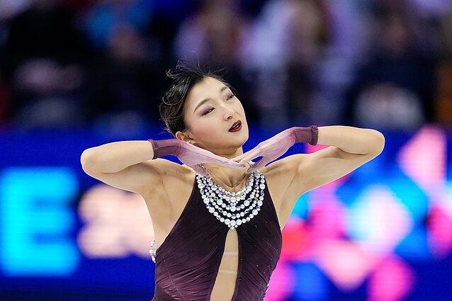 Ketvirtą kartą pasaulio čempione tapo dailiojo čiuožimo ikona Kaori Sakamoto Ketvirtą kartą pasaulio čempione tapo dailiojo čiuožimo ikona Kaori Sakamoto