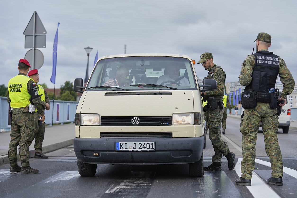 Lenkijos ir Vokietijos pasienis Lenkijos ir Vokietijos pasienis