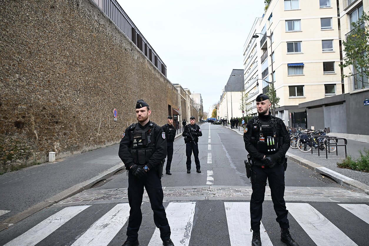 Prancūzijos policija. Asociatyvi nuotr. Prancūzijos policija. Asociatyvi nuotr.
